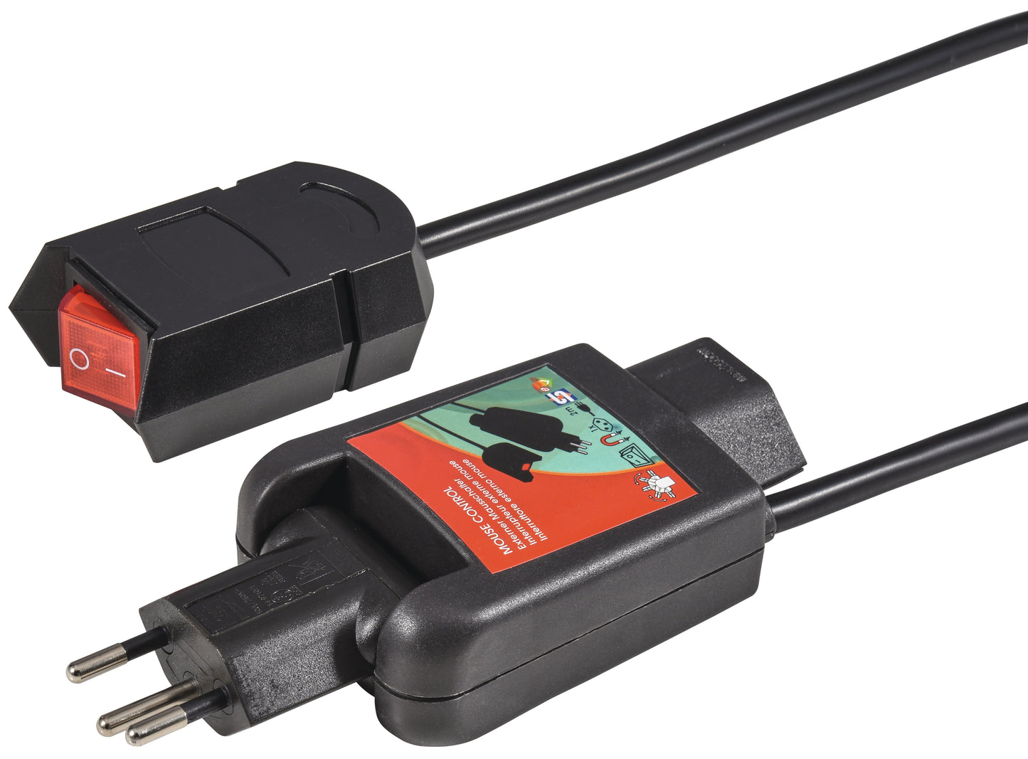 STEFFEN Mouse Cable 2m 0301598 1 schwarz Idealshop