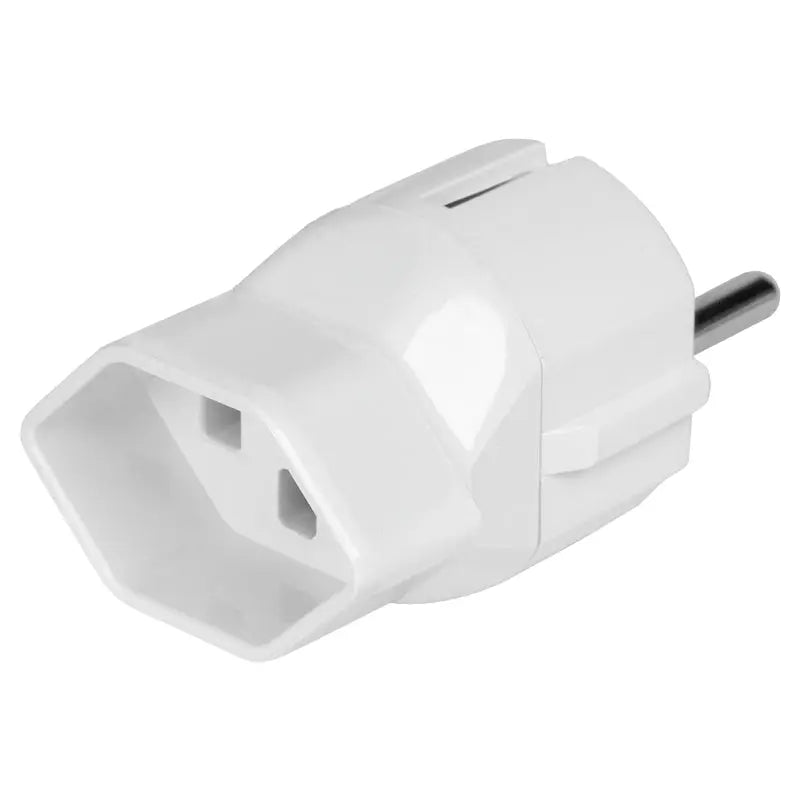 STEFFEN Reiseadapter Schweiz - Europa 1409570 weiss Idealshop
