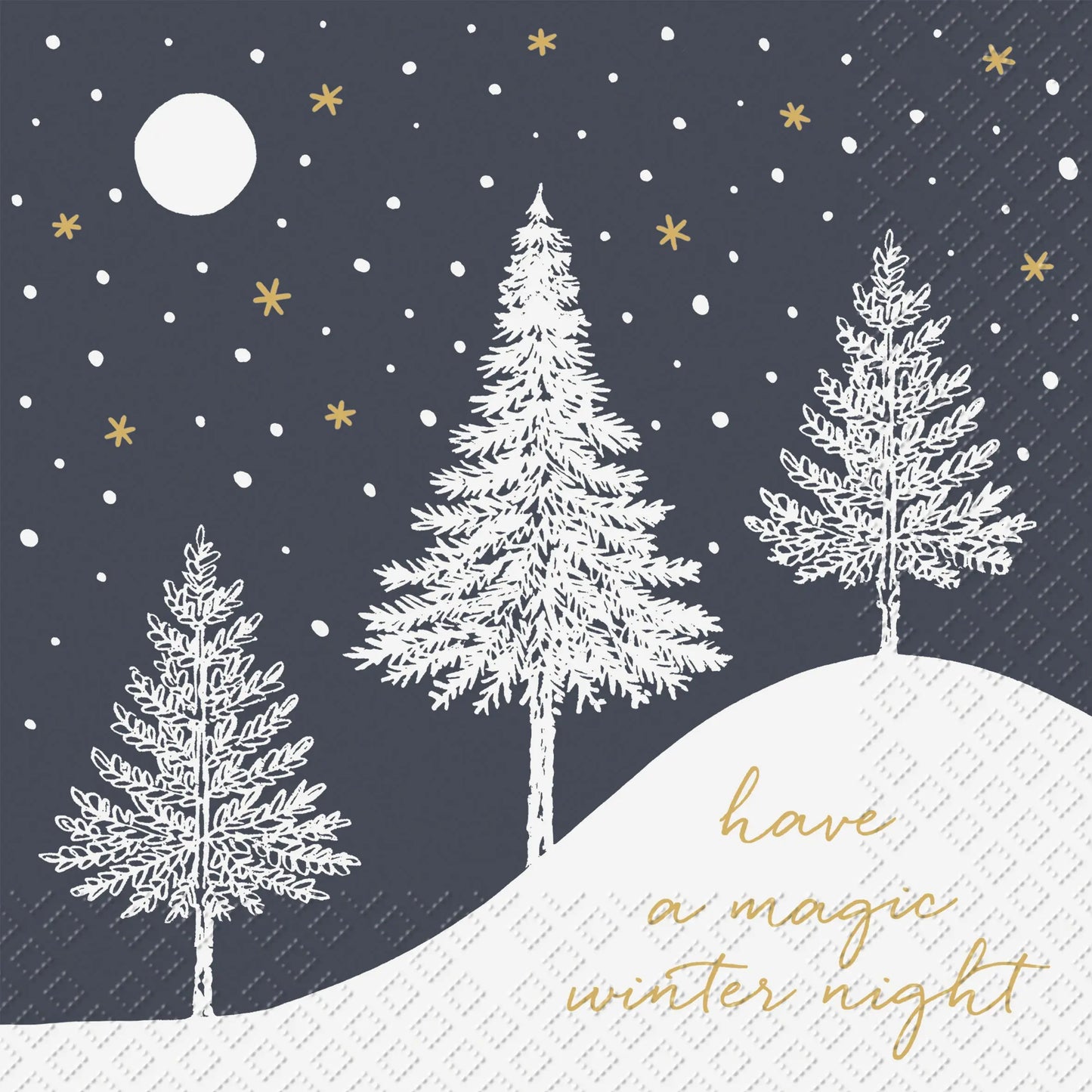 STEWO Serviette Hiver 33x33cm Idealshop