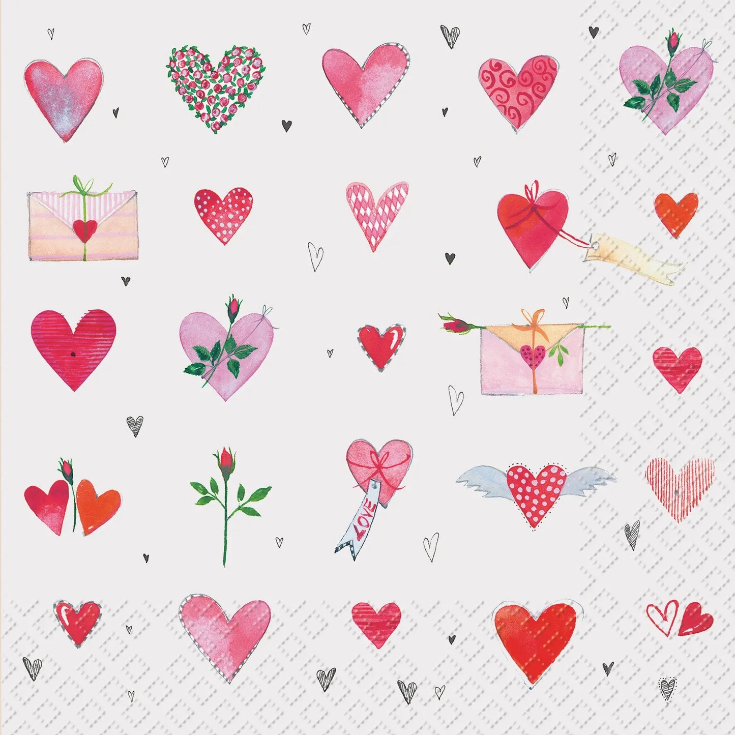STEWO Servietten 25x25cm 2573676720 Svenja rt 20 Stück Idealshop
