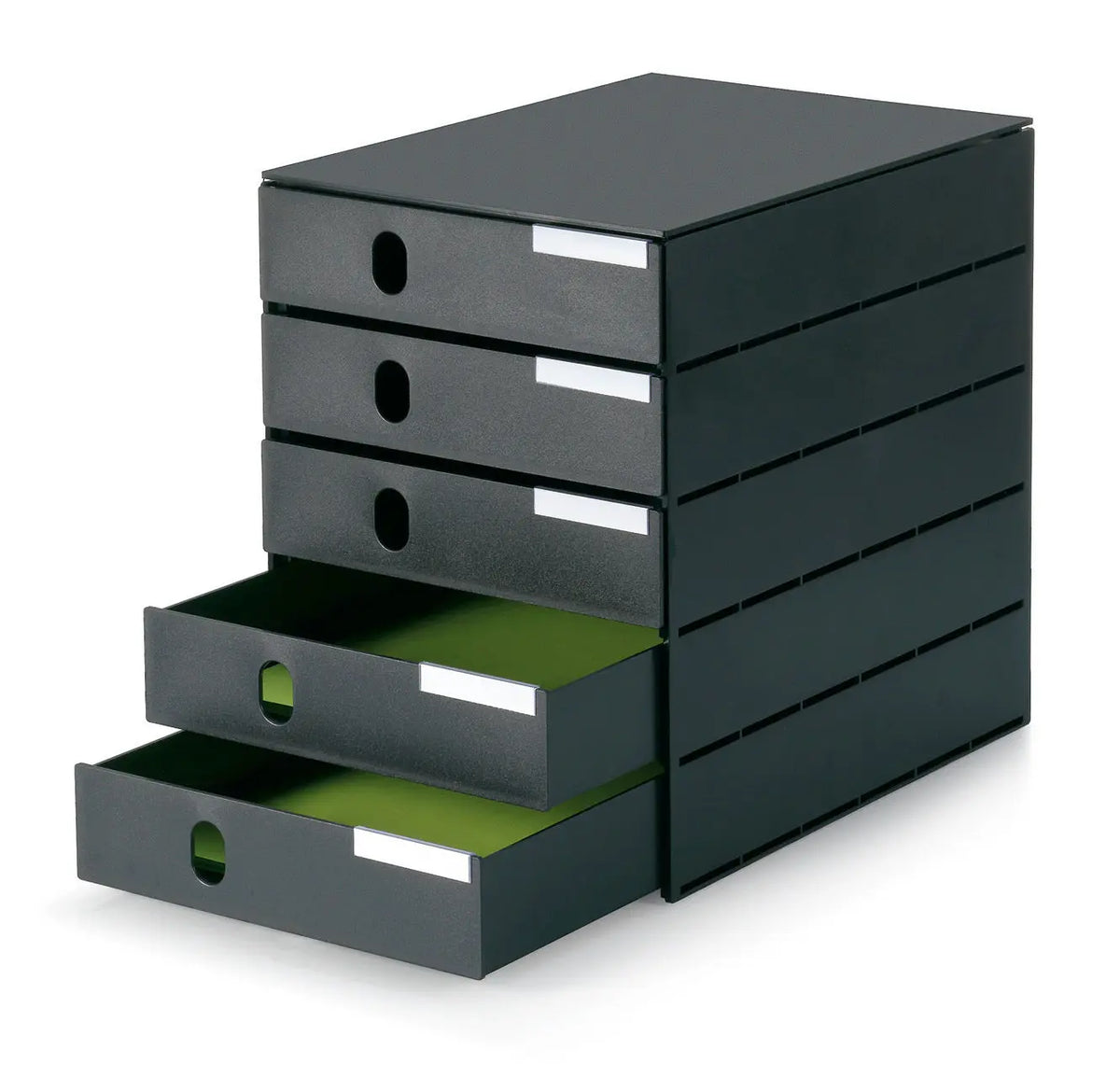 STYRO Schubladenbox styroval pro 14-8000.90 schwarz 5 Schubladen gesch. Idealshop