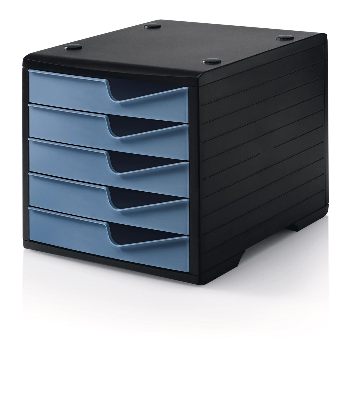 STYRO Styroswingbox 275-8430.369 sz/taubenblau 5 Schubladen Idealshop