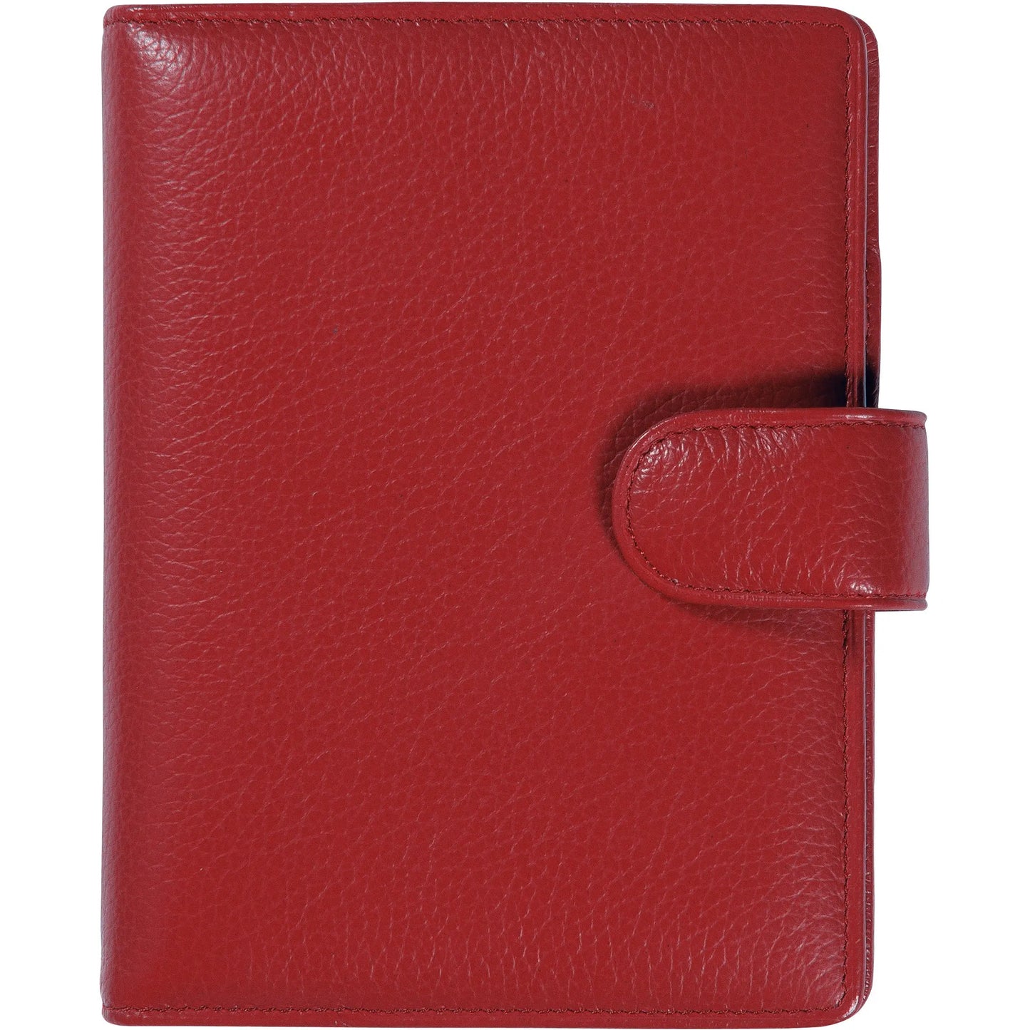 SUCCES Agenda Senior Ringbuch Cadiz 84536545U Leder rot 13x17.8cm Idealshop