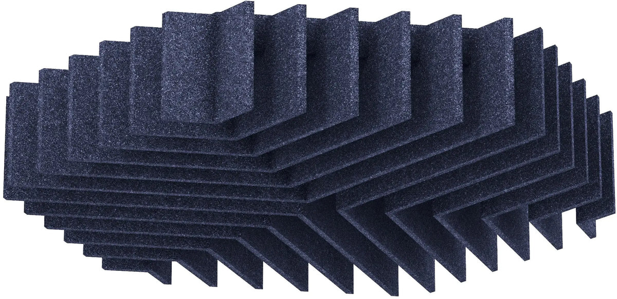 SUONO Deckenelement 80x91x14cm 2143.U12.4700 STAR, blau Idealshop