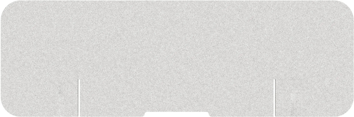 SUONO Tischtrennwand L 180x59x2.4cm 1111.L24.0400 DESK PLAIN, weiss Idealshop