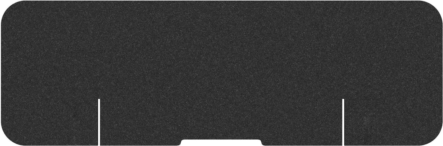 SUONO Tischtrennwand L 180x59x2.4cm 1111.L24.2600 DESK PLAIN, schwarz Idealshop