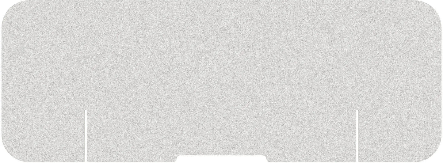 SUONO Tischtrennwand M 160x59x2.4cm 1111.M24.0400 DESK PLAIN, weiss Idealshop