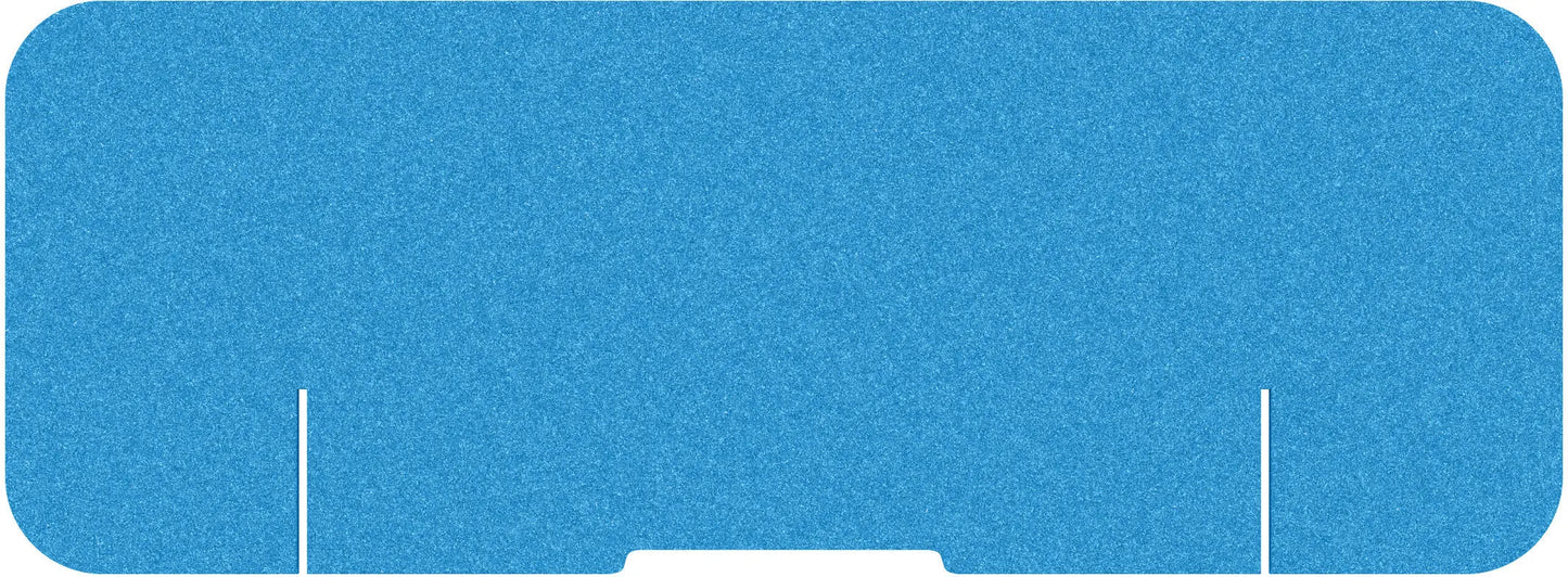 SUONO Tischtrennwand M 160x59x2.4cm 1111.M24.3700 DESK PLAIN, blau Idealshop