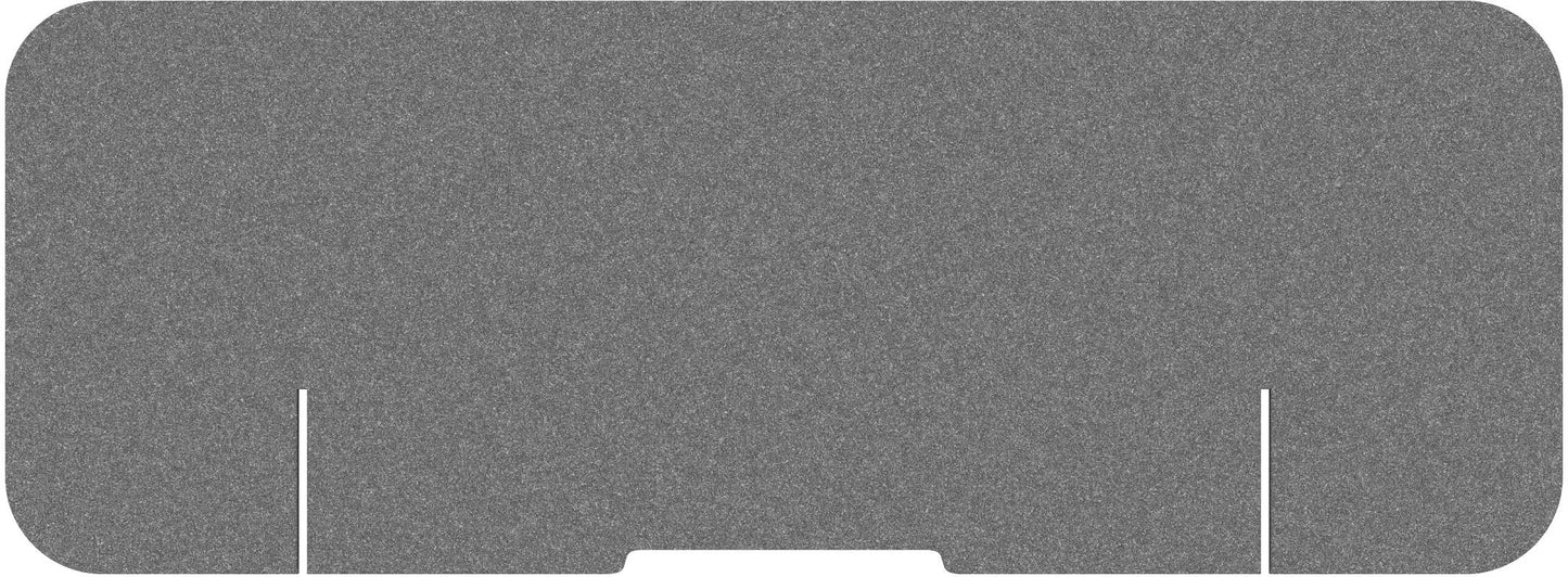 SUONO Tischtrennwand M 160x59x2.4cm 1111.M24.3800 DESK PLAIN, grau Idealshop