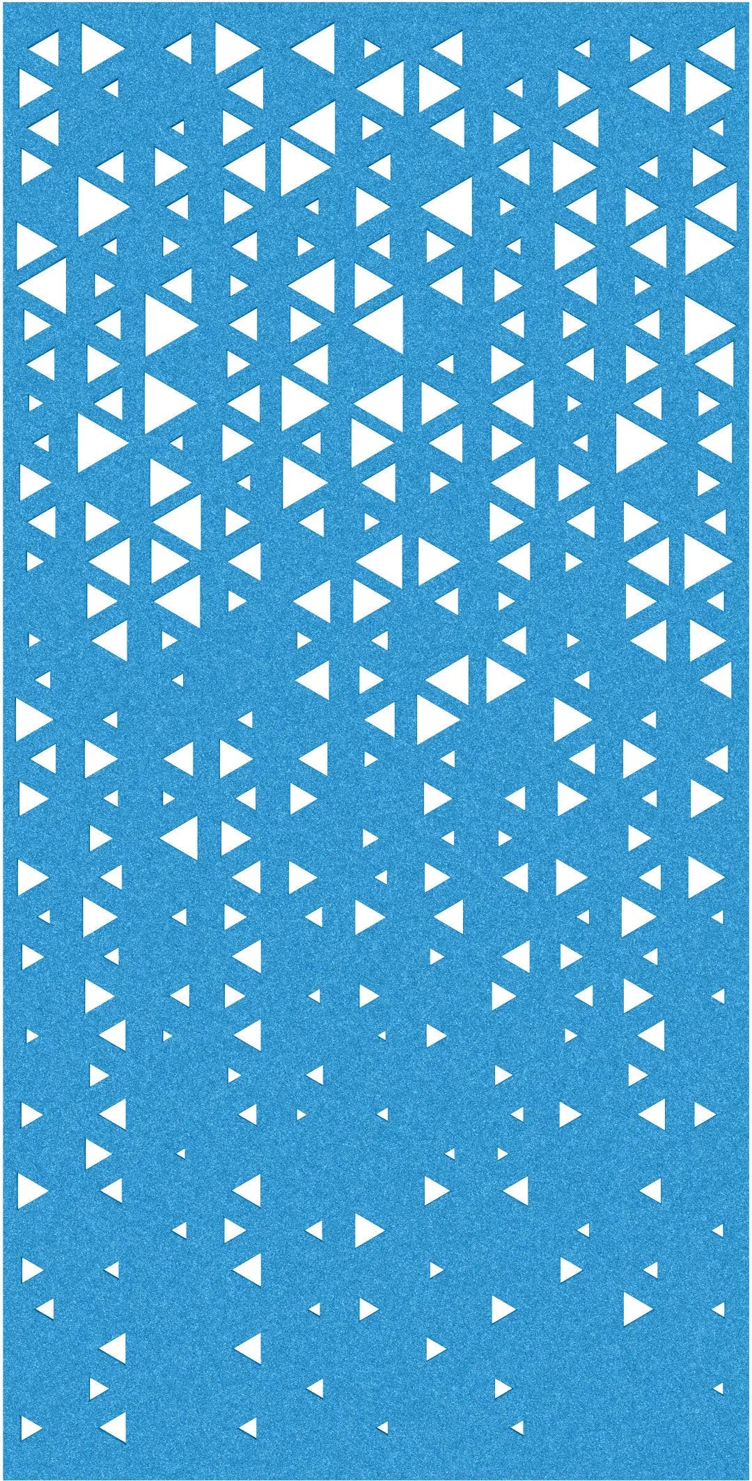 SUONO Trennwand XL 120x240x1.2cm 1211.X12.3703 CURTAIN, TRIANGLE, blau 2 Stk. Idealshop