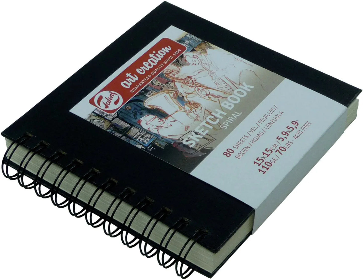 TALENS    Skizzenbuch            15x15cm Idealshop