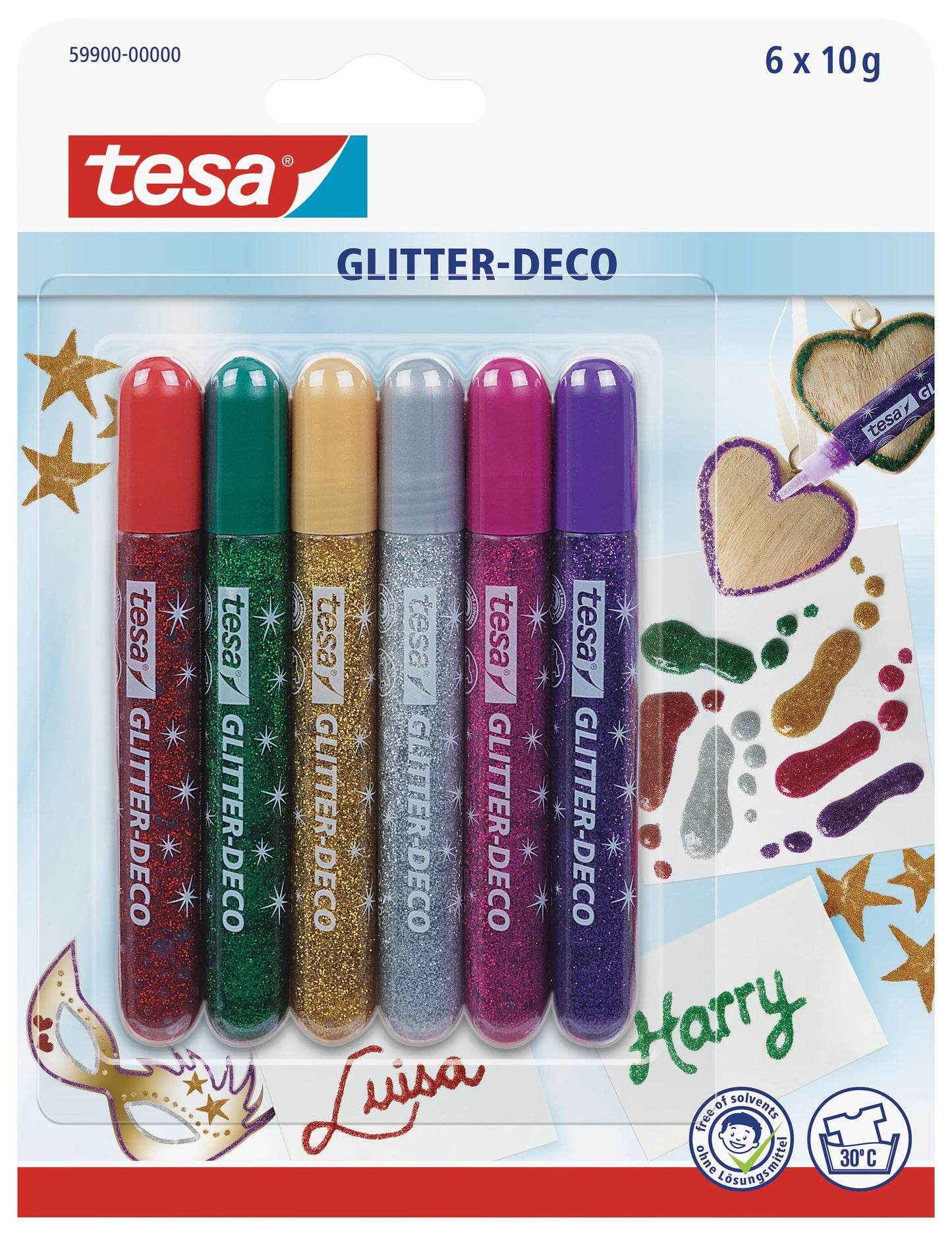 TESA Glitter Deco BrilliaColors Idealshop