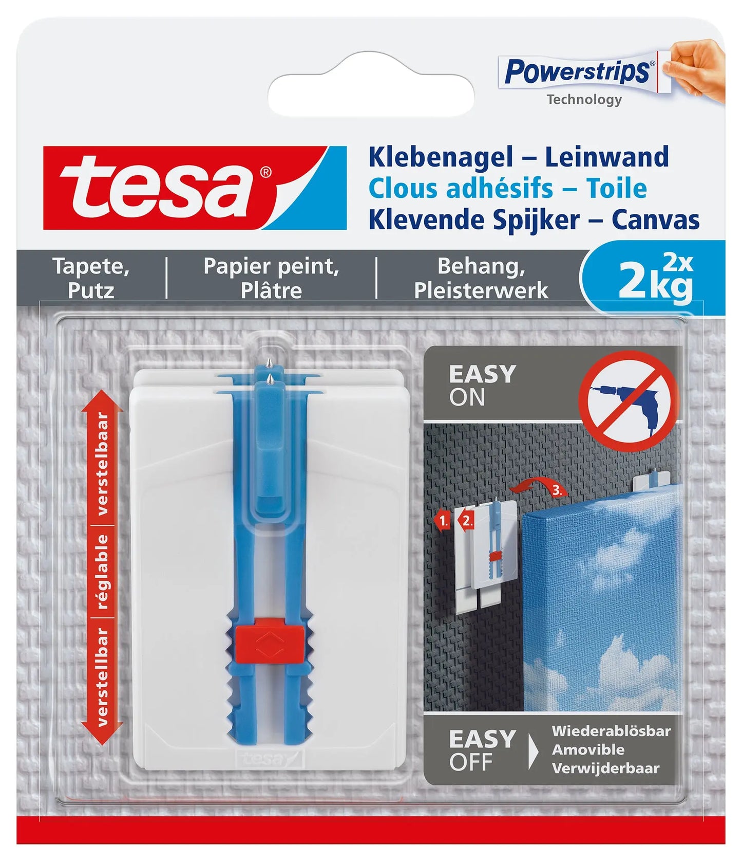 TESA Klebenagel 2x2kg Idealshop