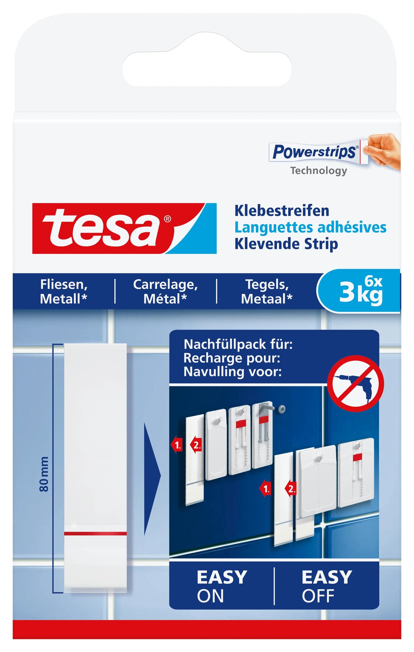 TESA Klebestreifen 3 kg Idealshop