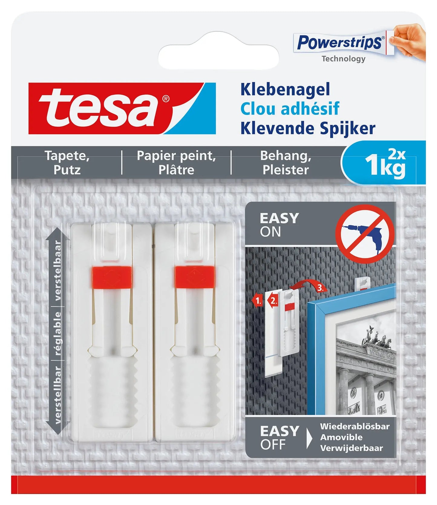 TESA Verst. Klebenagel 2x1kg Idealshop