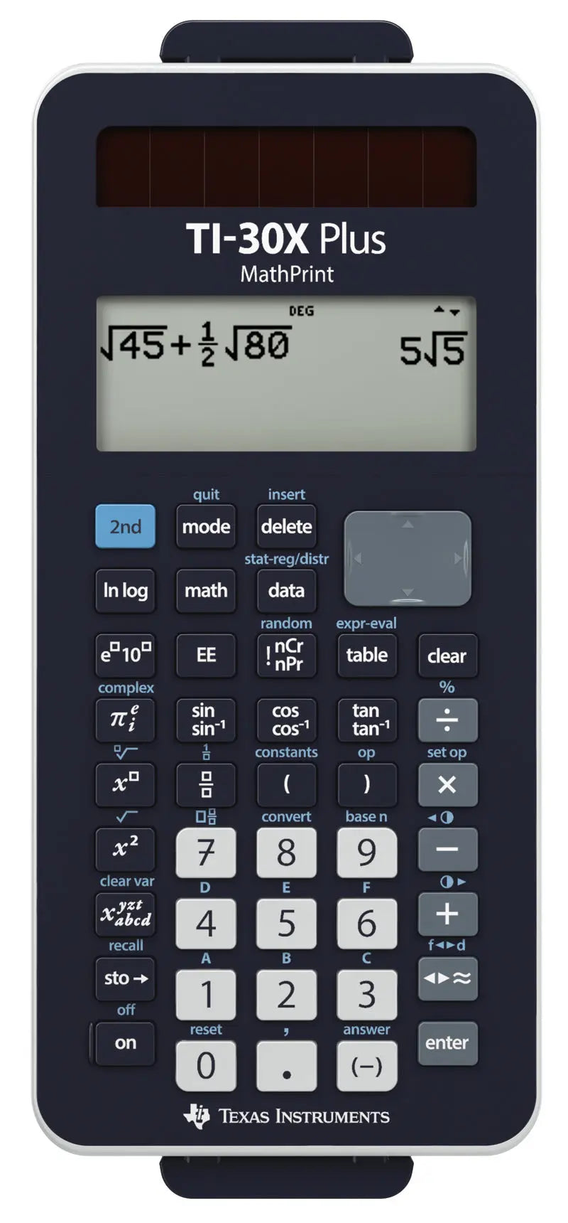 TEXAS INSTRUMENTS Plus MathPrint Schulrechner TI-30X Plus MP Idealshop