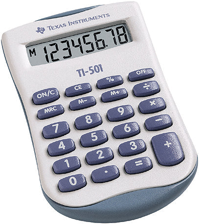 TEXAS INSTRUMENTS Grundrechner TI-501 8-stellig Idealshop