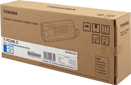 TOSHIBA Toner cyan TFC34EC E-Studio 287/407CS 11'500 S. Idealshop