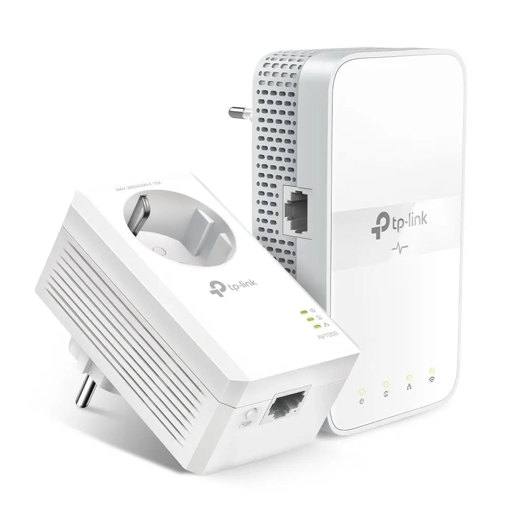 TP-LINK AV1000 GB Powerline Wi-Fi TL-WPA7617 KIT(CH) AC1200 Starter Kit Idealshop