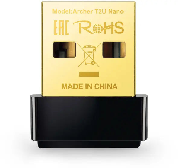 TP-LINK Archer T2U Nano AC600 Mbps Archer T2U N Wi-Fi USB Adap. Idealshop