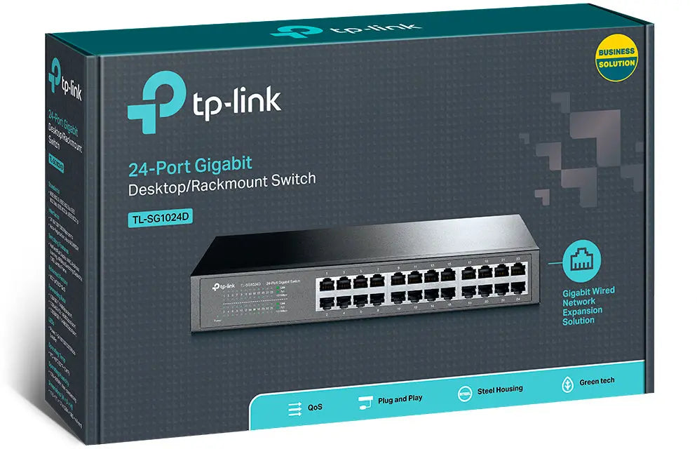 TP-LINK TL-SG1024D TL-SG1024D 24-Port Gigabit ECO-Switch Idealshop