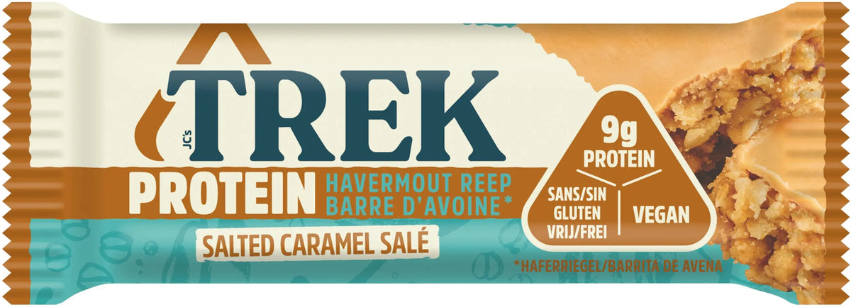 TREK Protein Haferriegel 81514 16 Stk. Salted Caramel Idealshop