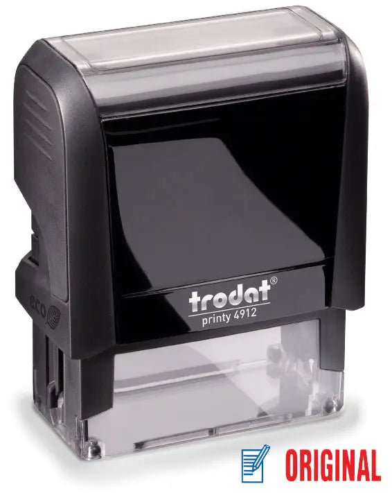 TRODAT Stempel Original 4912ORIGINAL blau/rot 47x18mm Idealshop
