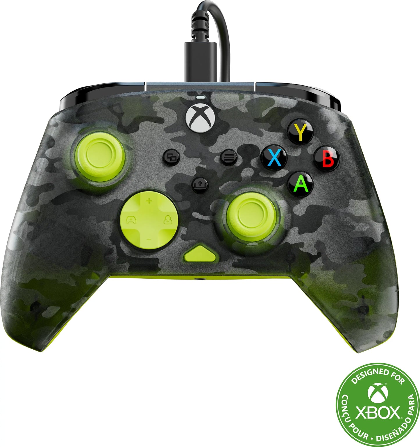 TURTLE BEACH Rematch Core Wired Ctrl. TBC-2001-75 XB, Ghost Camo Black,Yellow Idealshop