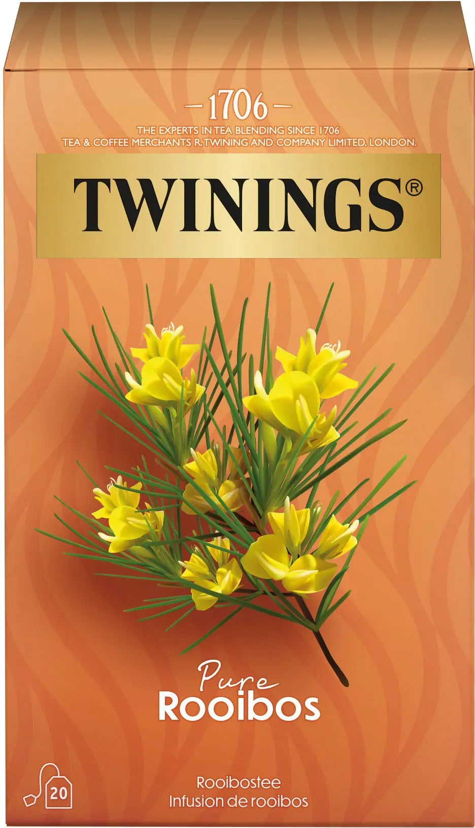 TWININGS Pure Rooibos 100017265 Beutel 2g, 20 Stk. Idealshop
