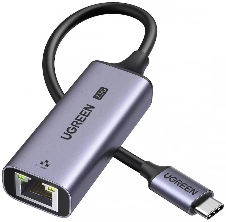 UGREEN Ethernet Adapter 2.5G 25052 USB-C 3.0 to RJ45 Idealshop