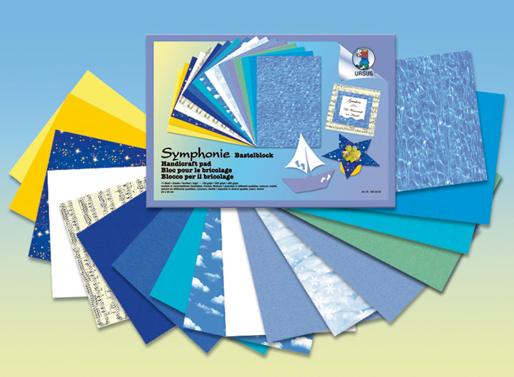 URSUS Bastelblock Symphonie 23x33cm Idealshop