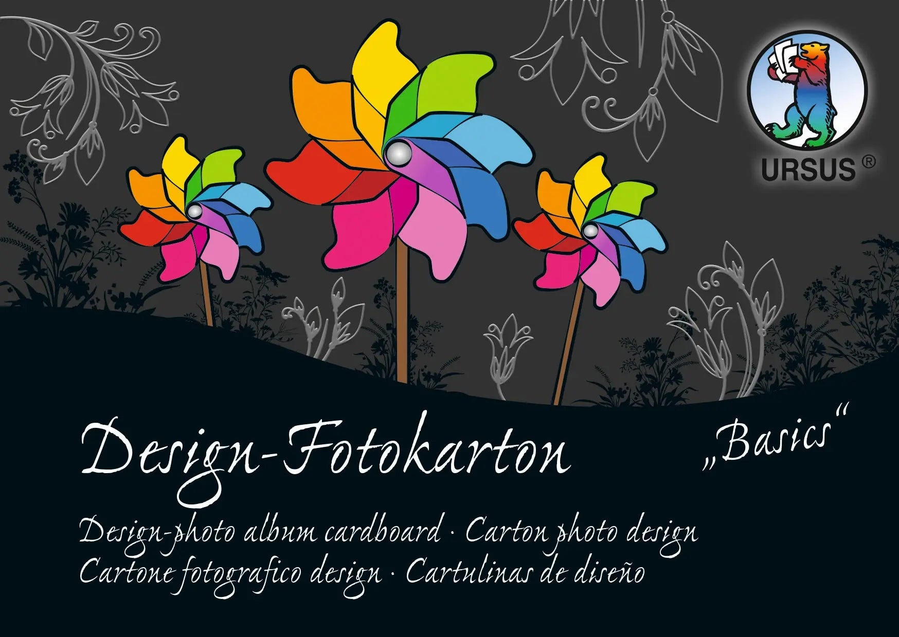 URSUS     Fotokarton-Block Basics     A6 Idealshop
