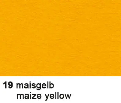 URSUS Tonzeichenpapier 50x70cm 2232219 130g, mittelgelb Idealshop