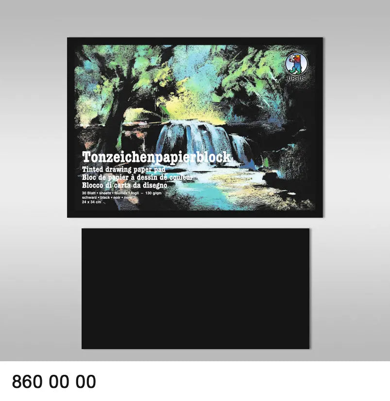 URSUS Tonzeichenpapier-Block 24x34cm Idealshop