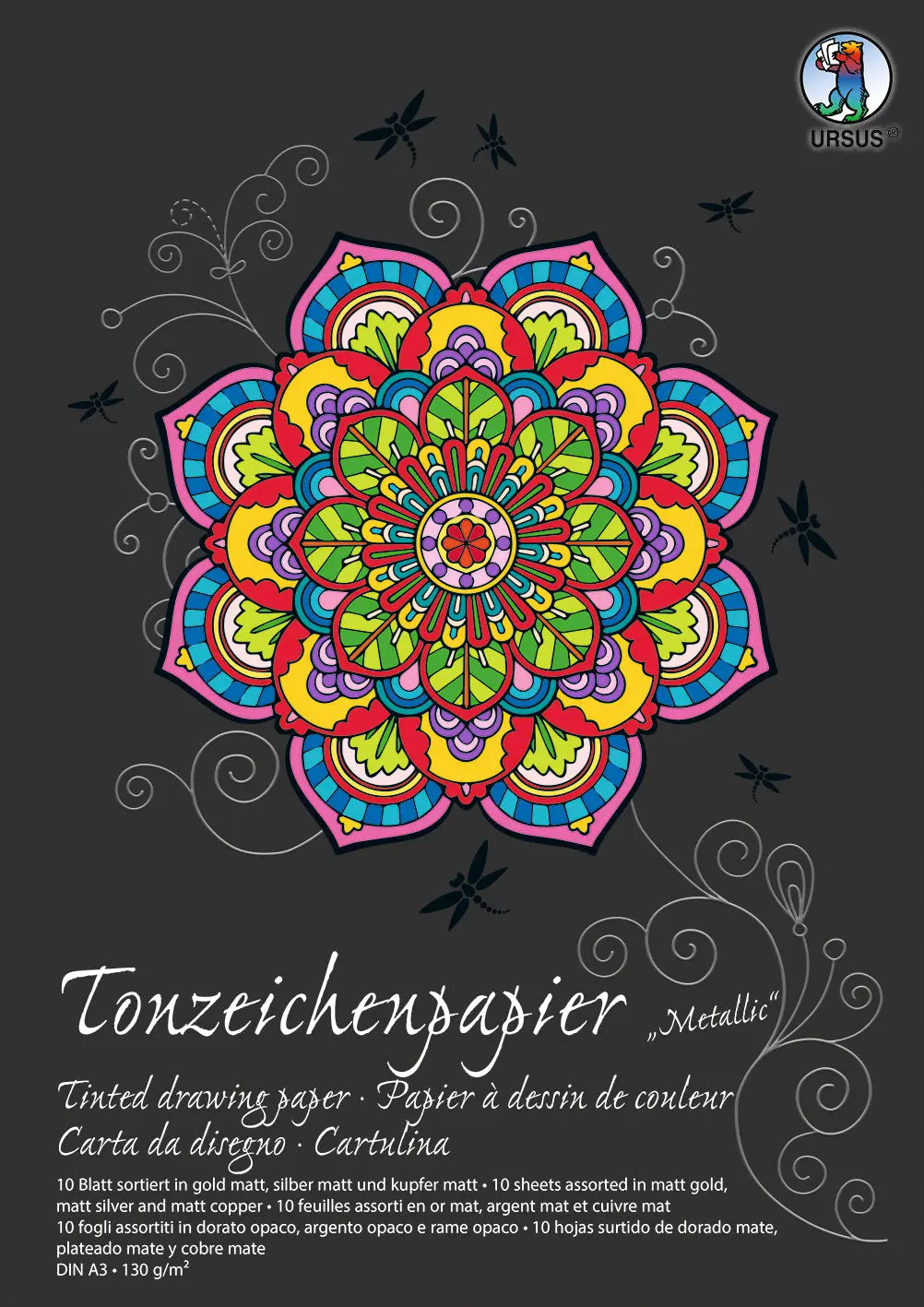 URSUS Tonzeichenpapier-Block A3 Idealshop