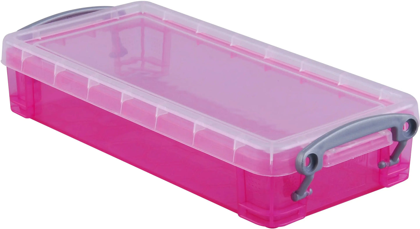 USEFULBOX Kunststoffbox 0,55lt 68501618 transparent pink Idealshop