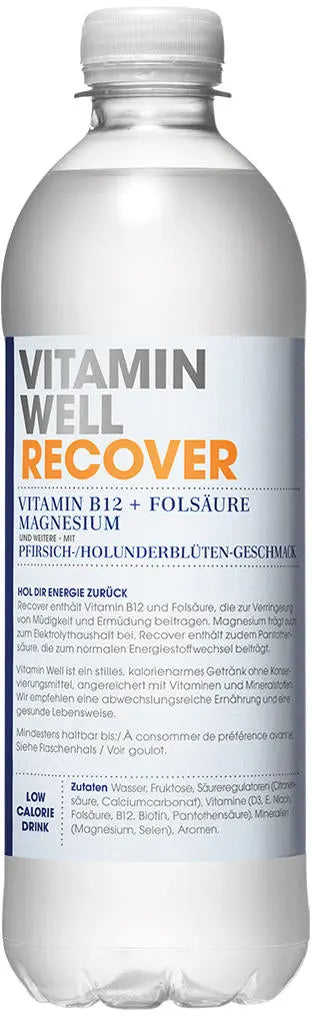 VITAMIN WELL Recover 6147 50cl, 12 Stk. Idealshop