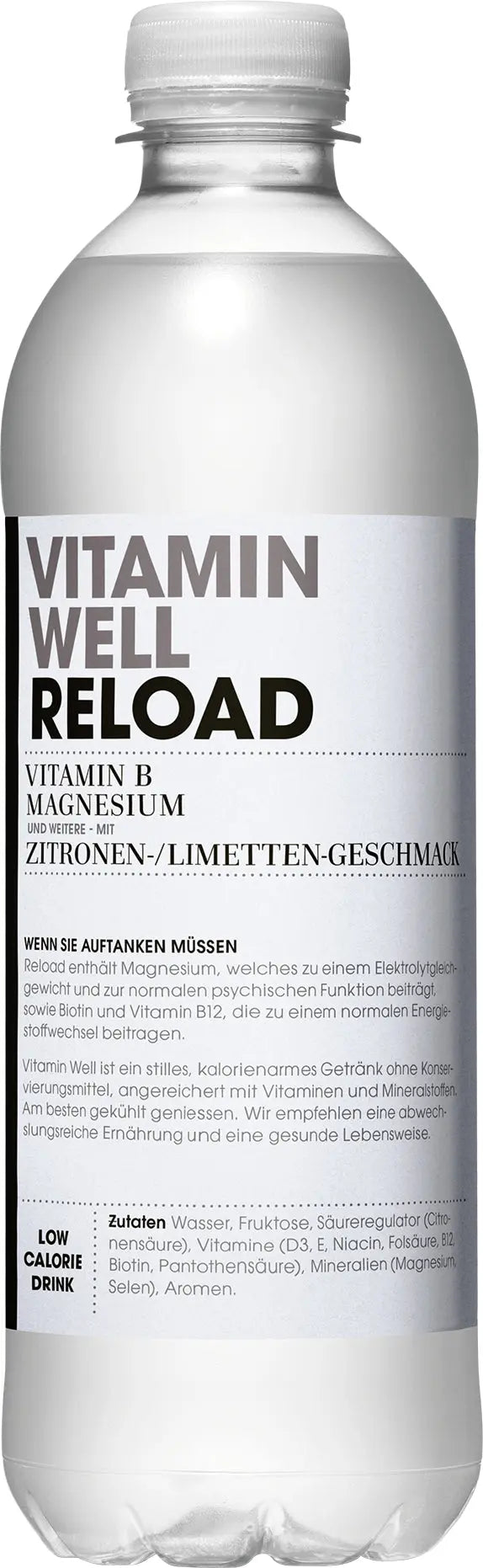 VITAMIN WELL Reload, Pet 3208 50 cl, 12 Stk. Idealshop