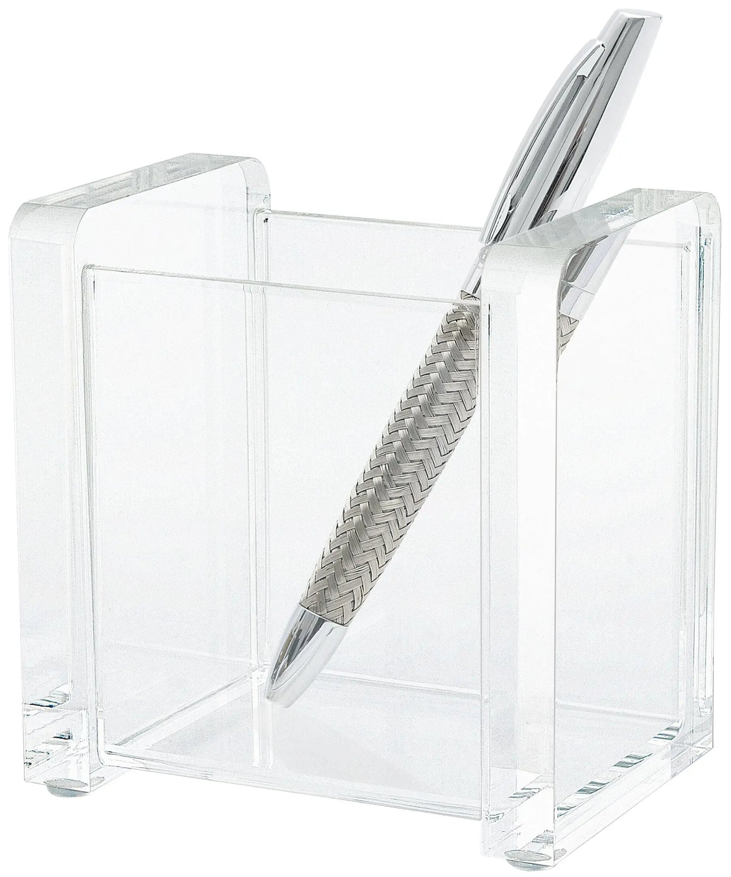 WEDO Stifteköcher CRISTALLIC 604016 9.4x9.4x6.5cm Acryl transp. Idealshop