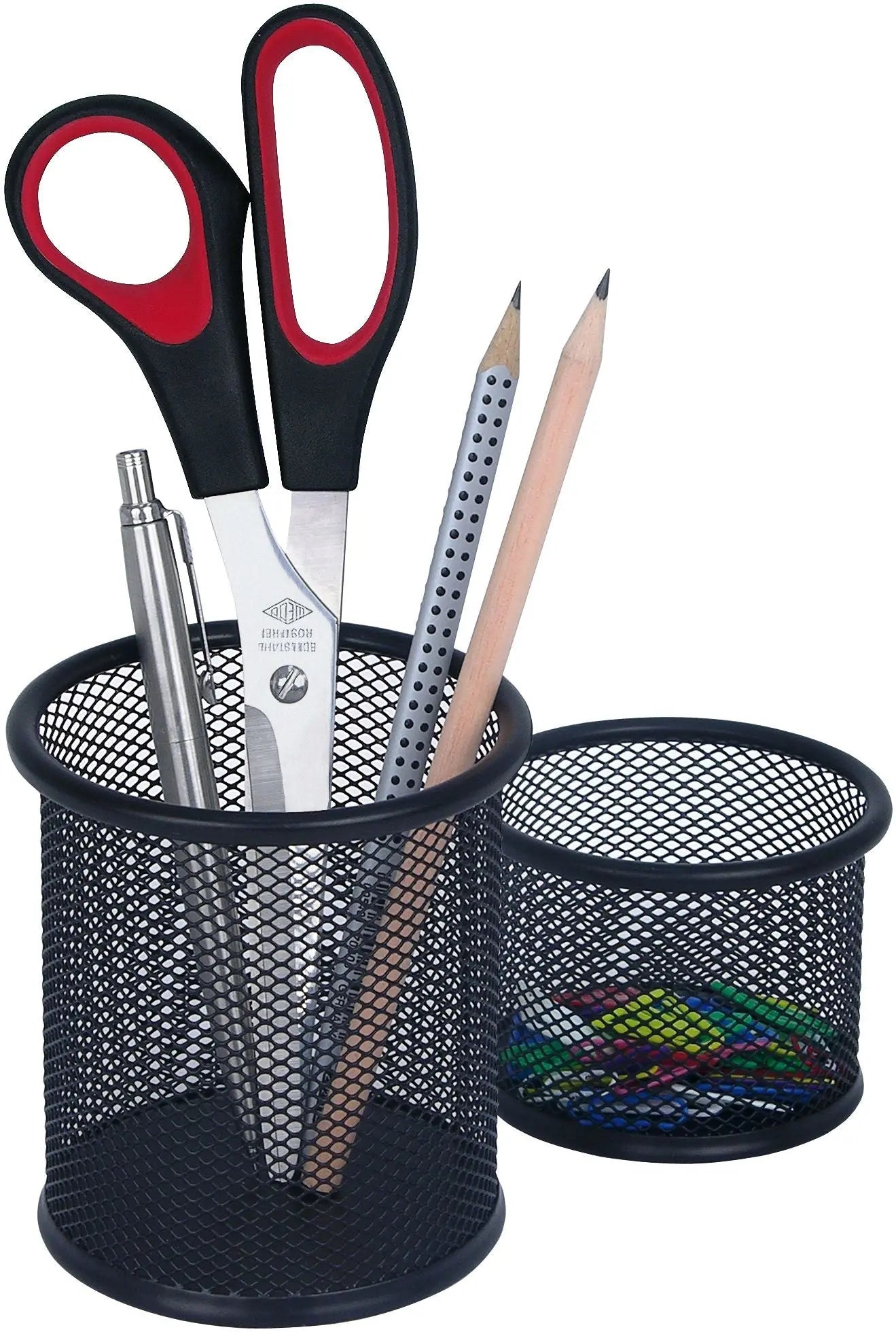 WEDO Stifteköcher OFFICE 65401 2er-Set Metall schwarz Idealshop