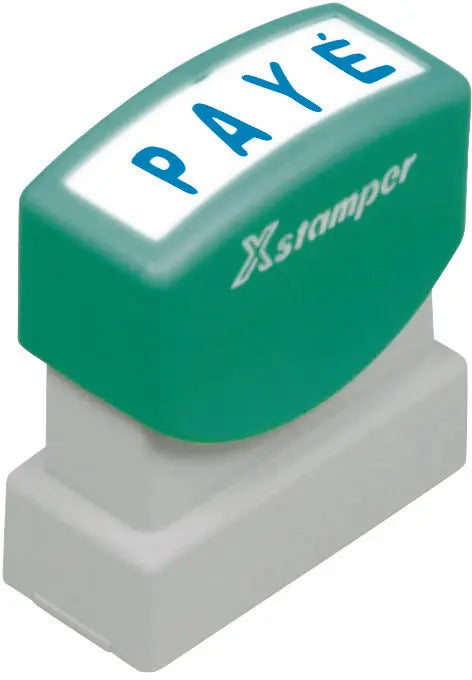 XSTAMPER Stempel Paye F102-B blau Idealshop