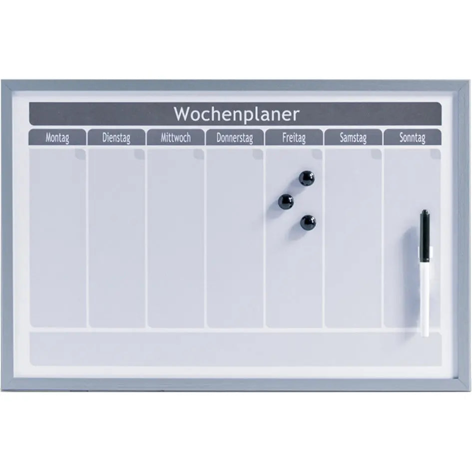 ZELLER Wochenplaner Metall 60x40 cm Idealshop