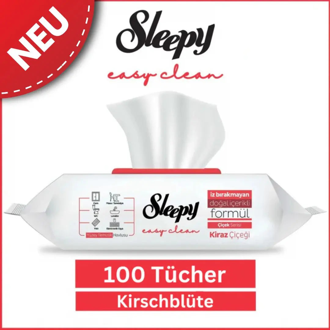 sleepy easy clean Reinigungstücher Kirsche - Idealshop