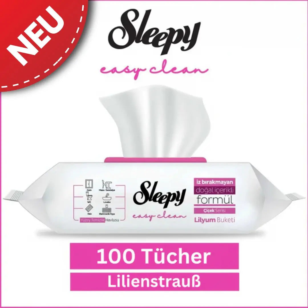 sleepy easy clean Reinigungstücher Lily - Idealshop