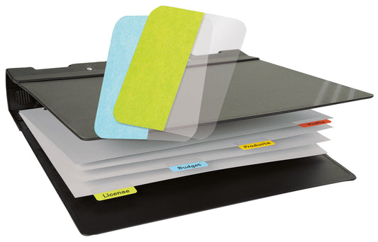 3L Registertabs 12x40mm 10512 PET sortiert 48 Stück Idealshop