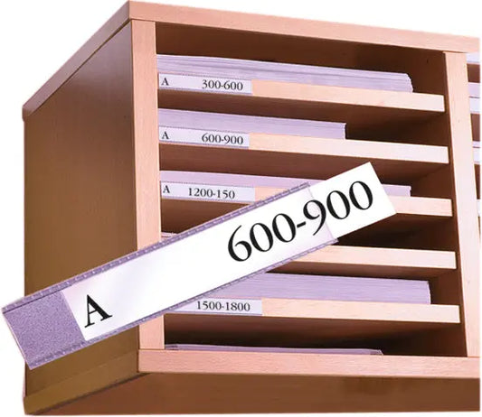 3L Beschriftungsfenster 15x150mm 7515-10 PVC selbstklebend 10 Stück Idealshop