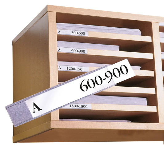 3L Beschriftungsfenster 30x150mm 7530-10 PVC selbstklebend 10 Stück Idealshop