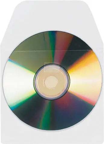 3L CD/DVD-Hülle 127x127mm 6832-10 PP selbstklebend 10 Stück Idealshop