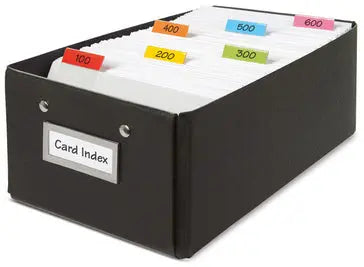 3L Kartenreiter bedruckt 10x150mm 10502 PET selbstklebend bunt 5 Stück Idealshop