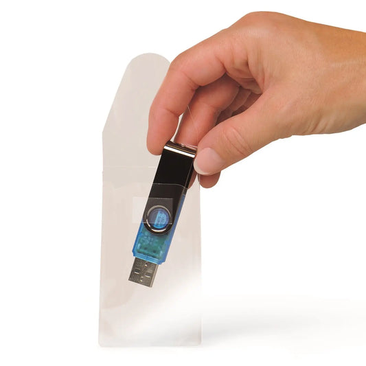 3L USB-Hülle 52.5x90mm 10250 PP selbstkl. m. Album 10 Stück Idealshop